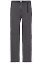 view 1 of 5 Pant Straight Fit in Fossil Grey Pigment