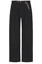 view 1 of 6 PANTALON DOUBLE KNEE in Black