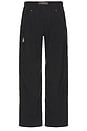 view 2 of 6 PANTALON DOUBLE KNEE in Black