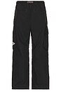 view 2 of 6 x and wander Military Wide Pant in Black
