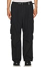 view 4 of 6 x and wander Military Wide Pant in Black