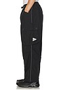 view 5 of 6 x and wander Military Wide Pant in Black