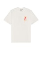 view 2 of 3 Thumbprint Tee in White