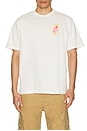 view 3 of 3 Thumbprint Tee in White