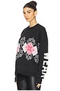 view 3 of 6 Hello Kitty Argyle Sweater in Black