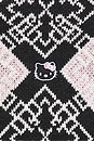 view 6 of 6 Hello Kitty Argyle Sweater in Black