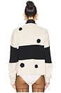 view 5 of 6 Hello Kitty Crochet Buttoned Cardigan in Optic White