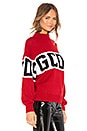 view 2 of 4 Logo Sweater in Red