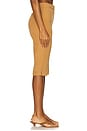 view 2 of 6 Cupro Tailoring Capri Trousers in Tobacco