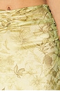 view 6 of 6 PRINTED LAME ミディ丈スカート in Green
