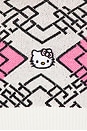 view 5 of 5 Hello Kitty Argyle Polo in Off White