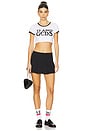view 4 of 4 Ti Amo Crop T-shirt in Optic White
