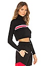 view 2 of 4 Basic Logo Crop Tee in Black