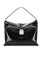 view 1 of 4 Leather Mega Bag in Black