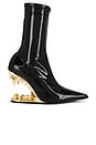 view 1 of 5 Morso Vinyl Ankle Boots in Black