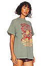 view 3 of 5 Scorpio Band Tee in Army Green