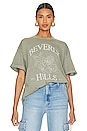 view 1 of 5 Beverly Hills Boyfriend Tee in Army Green