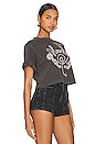 view 2 of 4 Howdy Crop Boyfriend Tee in Vintage Black
