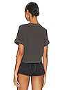 view 3 of 4 Howdy Crop Boyfriend Tee in Vintage Black
