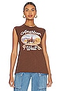 view 2 of 5 American West Moto Tee in Chocolate Brown