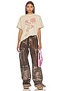 view 4 of 4 January Carnation Boyfriend Tee in Sand
