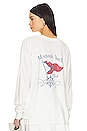 view 3 of 4 T-SHIRT MONTAUK YACHT CLUB in Vintage White