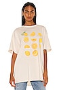 view 2 of 5 Lemons Tee in Antique White
