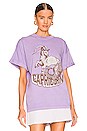 view 1 of 4 T-SHIRT CAPRICORN COLLEGIATE in Lavender
