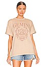 view 2 of 5 T-SHIRT GEMINI COLLEGIATE in Sand