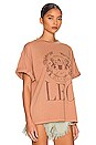 view 3 of 5 Leo Collegiate Tee in Clay