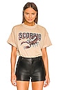 view 1 of 4 T-SHIRT SCORPIO COLLEGIATE in Sand
