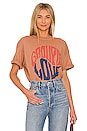 view 1 of 5 Groupie Love Tee in Clay