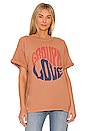 view 2 of 5 Groupie Love Tee in Clay