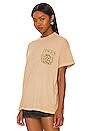 view 3 of 5 T-SHIRT PISCES COLLEGIATE in Sand