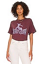 view 1 of 4 T-SHIRT SAGITTARIUS COLLEGIATE in Plum
