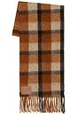 view 2 of 3 Akiko Scarf in Deep Mocha