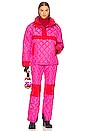 view 5 of 5 x REVOLVE Ski Overalls in Pink & Red