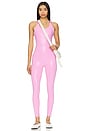 view 1 of 4 High Life Jumpsuit in Miami Pink