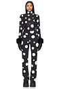 view 1 of 4 Ballon Softshell Salopette in Dot Black