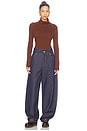 view 6 of 7 Emiro Pants in Raw Denim