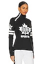 view 2 of 4 Maple Leaf Ski Pully in Black