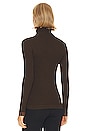view 3 of 4 Mira Sweater in Dark Brown