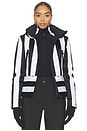 view 2 of 6 Linea Ski Jacket in Black & White