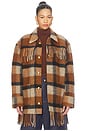 view 1 of 5 Arissa Jacket in Deep Mocha
