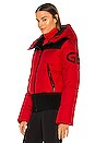 view 3 of 5 Boulder Bomber Jacket in Ruby Red