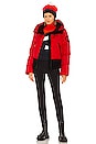 view 5 of 5 Boulder Bomber Jacket in Ruby Red