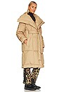 view 3 of 4 BLOUSON MATELASSÉ SENNER in Latte
