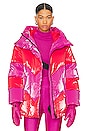 view 1 of 6 Candy Cane Ski Jacket in Rainbow Passion Pink