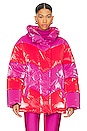 view 2 of 6 Candy Cane Ski Jacket in Rainbow Passion Pink