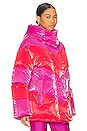 view 3 of 6 Candy Cane Ski Jacket in Rainbow Passion Pink